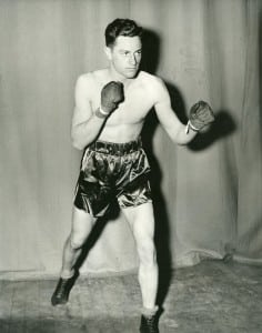LASA 115-G-2 - 1946: Milt Harradence, middleweight champion boxer, University of Saskatchewan