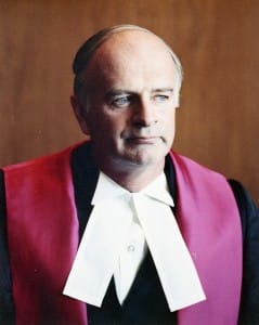 LASA 2002-028.41 - 1990: Justice William A. Stevenson, Supreme Court of Canada